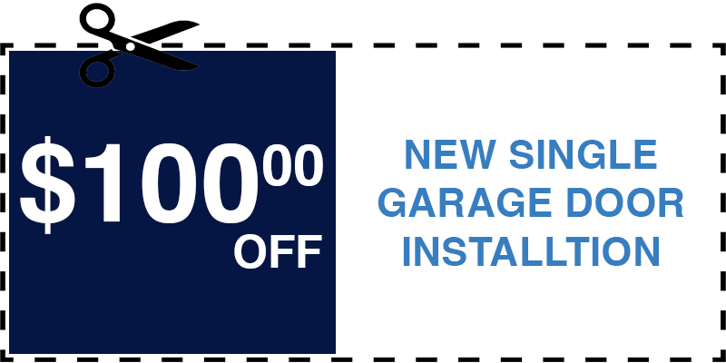 100 off garage door repair Mineola