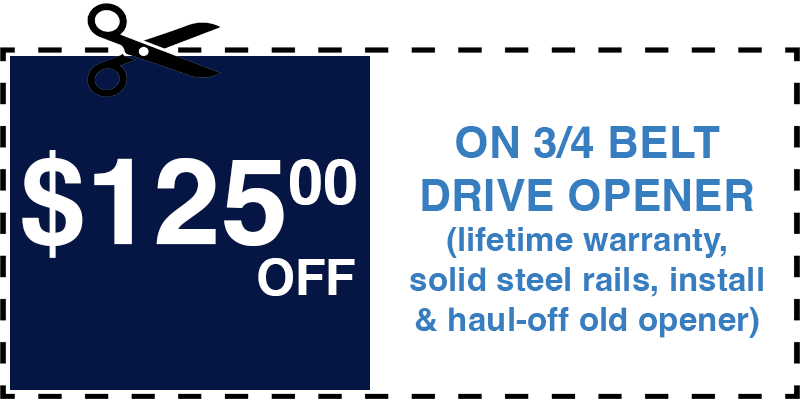 125 off garage door opener Mineola