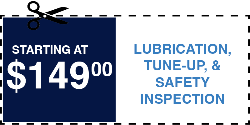 149 garage door MAINTENANCE Mineola