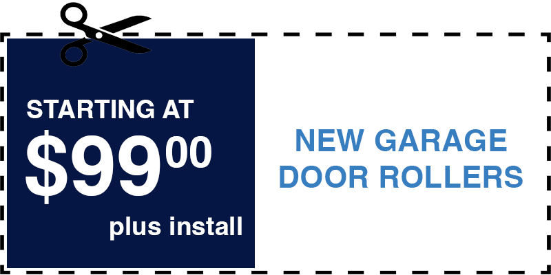 99 new garage door rollers Mineola