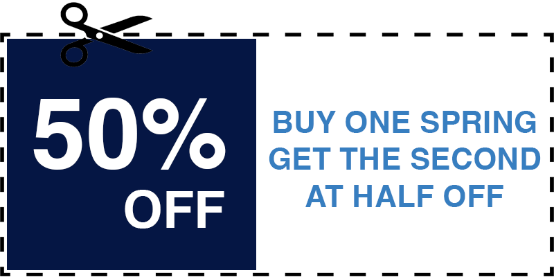 HALF OFF GARAGE SPRING Mineola